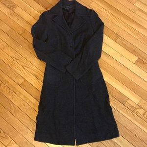 Gray pea coat